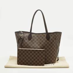 Pre Owned Louis Vuitton Damier Ebene Canvas Neverfull MM Bag