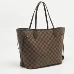 Pre Owned Louis Vuitton Damier Ebene Canvas Neverfull MM Bag