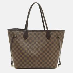 Pre Owned Louis Vuitton Damier Ebene Canvas Neverfull MM Bag