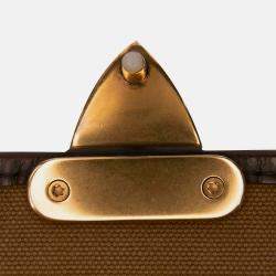 Pre Owned Louis Vuitton Monogram Embossed Sergent PM