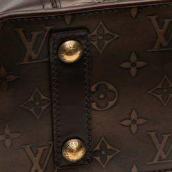 Pre Owned Louis Vuitton Monogram Embossed Sergent PM