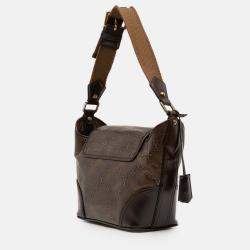 Pre Owned Louis Vuitton Monogram Embossed Sergent PM