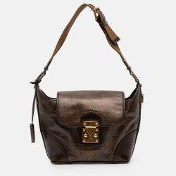 Pre Owned Louis Vuitton Monogram Embossed Sergent PM