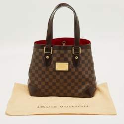 Pre Owned Louis Vuitton Damier Ebene Canvas Hampstead PM Bag