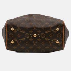 Pre Owned Louis Vuitton Brown Monogram Tivoli PM