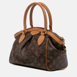 Pre Owned Louis Vuitton Brown Monogram Tivoli PM