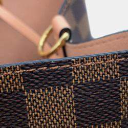 Pre Owned Louis Vuitton Neonoe Venus Damier Ebene Canvas