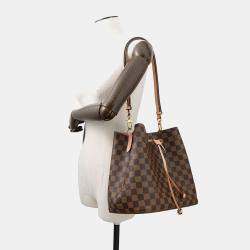 Pre Owned Louis Vuitton Neonoe Venus Damier Ebene Canvas