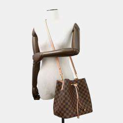 Pre Owned Louis Vuitton Neonoe Venus Damier Ebene Canvas