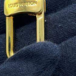 Pre Owned Louis Vuitton Georges Noir Monogram Empreinte Leather Size Mm