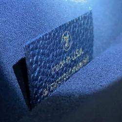 Pre Owned Louis Vuitton Georges Noir Monogram Empreinte Leather Size Mm