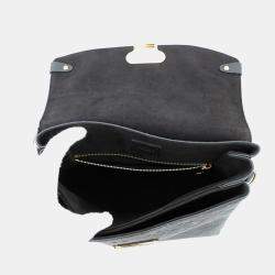 Pre Owned Louis Vuitton Georges Noir Monogram Empreinte Leather Size Mm