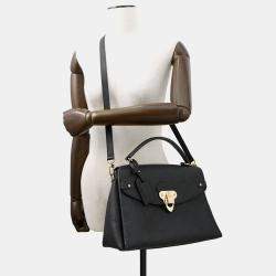 Pre Owned Louis Vuitton Georges Noir Monogram Empreinte Leather Size Mm