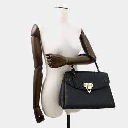 Pre Owned Louis Vuitton Georges Noir Monogram Empreinte Leather Size Mm