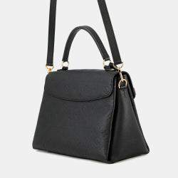 Pre Owned Louis Vuitton Georges Noir Monogram Empreinte Leather Size Mm