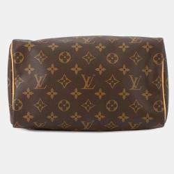 Pre Owned Louis Vuitton Speedy Brown Monogram Size 25