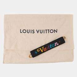 Pre Owned Louis Vuitton New Wave Chain Bag Noir Calf Leather Size MM