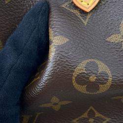 Pre Owned Louis Vuitton Nano Turenne Brown Monogram