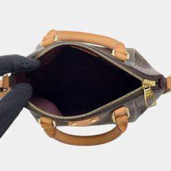 Pre Owned Louis Vuitton Nano Turenne Brown Monogram