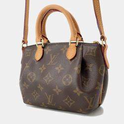 Pre Owned Louis Vuitton Nano Turenne Brown Monogram
