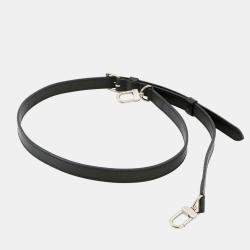 Pre Owned Louis Vuitton Speedy Bandouliere Noir Epi Leather Size 25