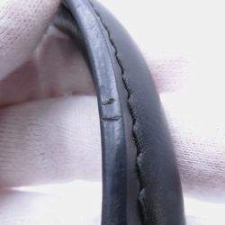 Pre Owned Louis Vuitton Speedy Bandouliere Noir Epi Leather Size 25