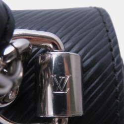 Pre Owned Louis Vuitton Twist Noir Epi Leather Size MM