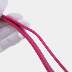 Pre Owned Louis Vuitton Maxi Pochette Accessoires Fuchsia Monogram