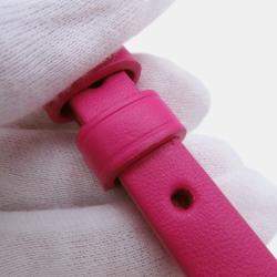 Pre Owned Louis Vuitton Maxi Pochette Accessoires Fuchsia Monogram