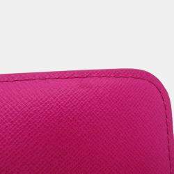 Pre Owned Louis Vuitton Maxi Pochette Accessoires Fuchsia Monogram