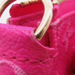 Pre Owned Louis Vuitton Maxi Pochette Accessoires Fuchsia Monogram
