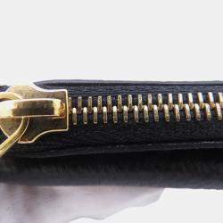 مملوكة مسبقًا محفظة لوي فيتون بورتو كالت ركتو فيرسو نوير مونوجرام إمبريانت جلدية