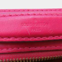 Pre Owned Louis Vuitton Saintonge Freesia Monogram Calf Leather