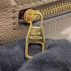 Pre Owned Louis Vuitton Pochette Metis Ew Tourterelle Claim Monogram Empreinte Leather