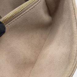 Pre Owned Louis Vuitton Pochette Metis Ew Tourterelle Claim Monogram Empreinte Leather