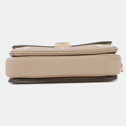 Pre Owned Louis Vuitton Pochette Metis Ew Tourterelle Claim Monogram Empreinte Leather