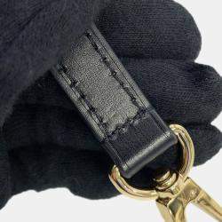 Pre Owned Louis Vuitton Cannes Noir Monogram Monogram Reverse Canvas