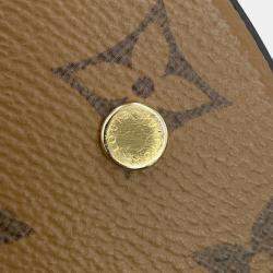 Pre Owned Louis Vuitton Cannes Noir Monogram Monogram Reverse Canvas