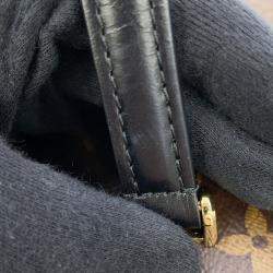 Pre Owned Louis Vuitton Cannes Noir Monogram Monogram Reverse Canvas