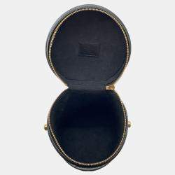 Pre Owned Louis Vuitton Cannes Noir Monogram Monogram Reverse Canvas