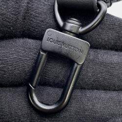 Pre Owned Louis Vuitton Alpha Wearable Wallet Noir Grained Calf Leather Lv Aerogram