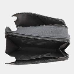 Pre Owned Louis Vuitton Alpha Wearable Wallet Noir Grained Calf Leather Lv Aerogram