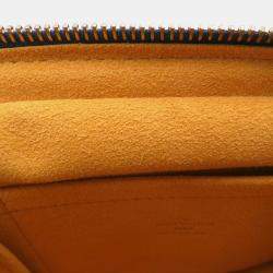 Pre Owned Louis Vuitton Bumbag Blue/Yellow Monogram Denim