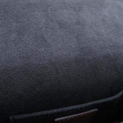 Pre Owned Louis Vuitton Dauphine Noir Monogram Reverse Canvas Size Mini