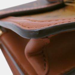 Pre Owned Louis Vuitton Dauphine Noir Monogram Reverse Canvas Size Mini