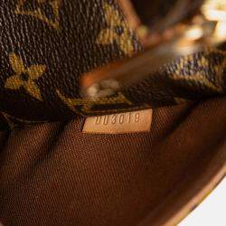 Pre Owned Louis Vuitton Brown Monogram Totally PM