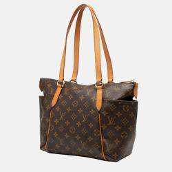 Pre Owned Louis Vuitton Brown Monogram Totally PM