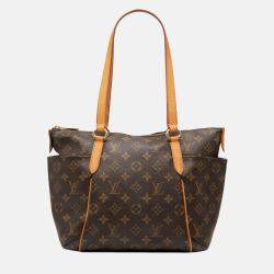 Pre Owned Louis Vuitton Brown Monogram Totally PM