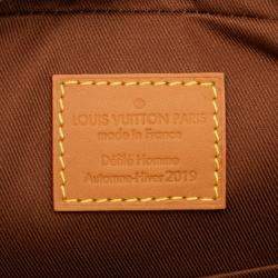 Pre Owned Louis Vuitton Brown Monogram Soft Trunk Messenger MM