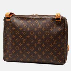 Pre Owned Louis Vuitton Brown Monogram Soft Trunk Messenger MM